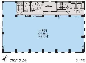 京橋YSビルの基準階図面