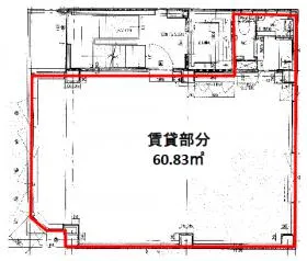 グランノワール新橋の基準階図面