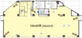 No.R池尻大橋の基準階図面