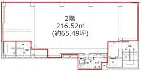 小松ビルの基準階図面