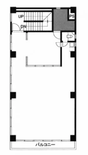 村井ビルの基準階図面