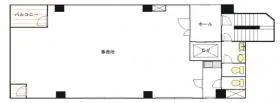 芝パークビルの基準階図面