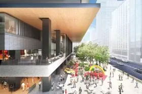 TODA BUILDINGビルの外観