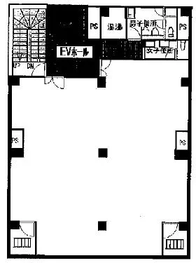 NTKビルの基準階図面
