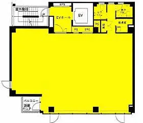 VORT虎ノ門southの基準階図面