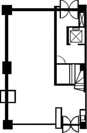 ミツヤ本社ビルの基準階図面