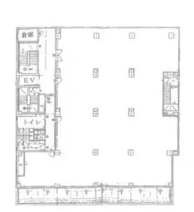 セブン築地の基準階図面