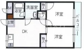 JACOWA東日本橋ビルの基準階図面