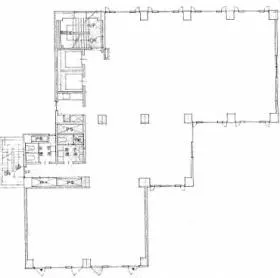 樋口本店ビルの基準階図面