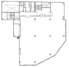 三井住友銀行浅草橋南ビルの基準階図面