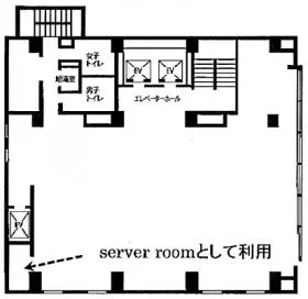セントピアビルの基準階図面