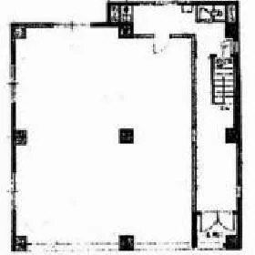 鈴木ビルの基準階図面