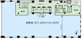 東山ビルディング(トウザンビル)の基準階図面