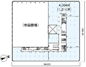 国際ビルの基準階図面