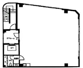 小松ビルの基準階図面