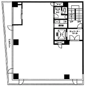 布萬スカイビルの基準階図面