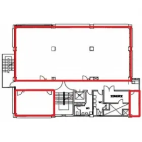 JCII一番町ビルの基準階図面
