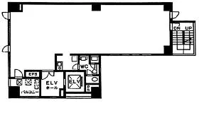 加登ビルの基準階図面