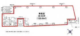 芝公園PR-EXの基準階図面