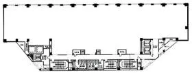 東洋ビルの基準階図面