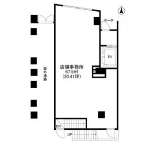 Framboise Garden 中野の基準階図面