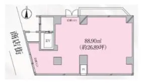 ラクラス中延の基準階図面