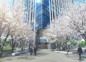 赤坂トラストタワー(東京ワールドゲート赤坂)の外観