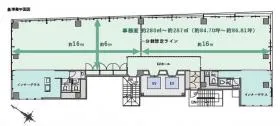 T-PLUS日本橋小伝馬町(旧:(仮称)日本橋小伝馬町PJビルの基準階図面