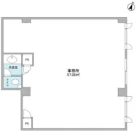 平戸ハイツの基準階図面