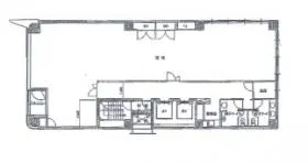 第37桂和ビルの基準階図面
