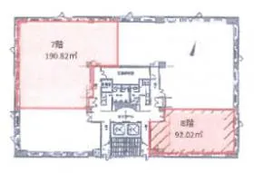 メットライフ札幌北三条ビルの基準階図面