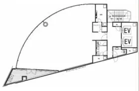 STANTION kitasandoの基準階図面