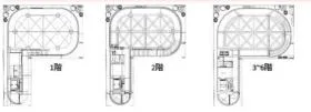 TWG日本橋人形町 旧)JECTONE人形町ビルの基準階図面