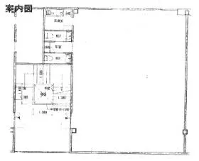 久保田共栄ビルの基準階図面