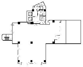 本郷綱ビルの基準階図面