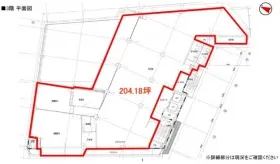 タキイ東京ビルの基準階図面