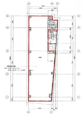 ウインローダービルの基準階図面