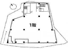 千葉交通京成成田駅前(旧:りそな銀行)ビルの基準階図面