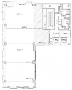 上野6丁目MM(上野6丁目プロジェクト)の基準階図面