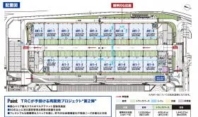 仮)物流ビル新A棟ビルの基準階図面