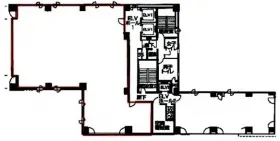 アセンド神保町の基準階図面