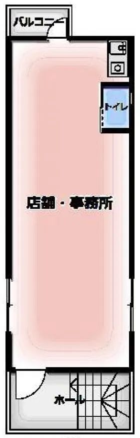 安藤ビルの基準階図面