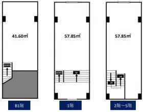 (仮)御茶ノ水ビルの基準階図面