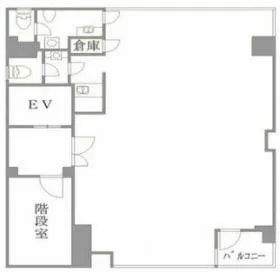 CHIYODA BLDG.の基準階図面