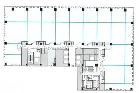 アーバンネット札幌リンクタワー(旧)札幌北1西5計画ビルの基準階図面