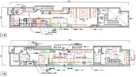 IMAS新橋ビルの基準階図面