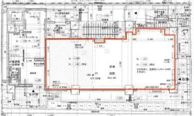 テラス自由が丘ビルの基準階図面