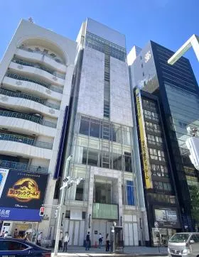 (仮称)銀座8丁目ビルの外観