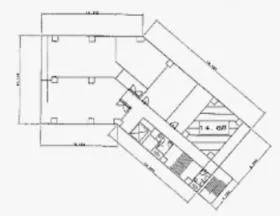 第6広瀬ビルの基準階図面