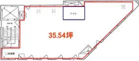 たきしん赤羽ビルの基準階図面